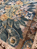 A very rare antique 16th century Flemish Silk & wool tapestry pillow cover ￼