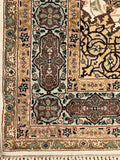 A pair of genuine Hand-knotted Persian Tabriz rugs