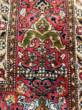 Hand-knotted Pure Silk Persian Qum Rug