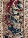 A pair Genuine Antique Flemish Verdure 17th Century Tapestry Scatter Cushions