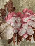 An antique 19 century French Aubusson Pillow covers