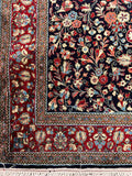 Hand-knotted Pure Silk Persian Qum Classic rug