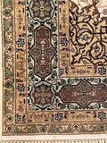A pair of genuine Hand-knotted Persian Tabriz rugs