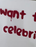 Plastic Jesus - ‘Graffiti Is A Crime & I Want To Be A Celebrity’ Original Canvases