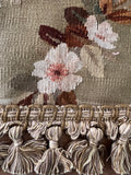 An antique 19 century French Aubusson Pillow covers