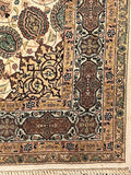 A pair of genuine Hand-knotted Persian Tabriz rugs