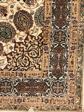 A pair of genuine Hand-knotted Persian Tabriz rugs