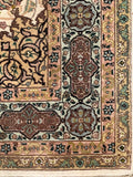 A pair of genuine Hand-knotted Persian Tabriz rugs
