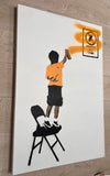 Plastic Jesus - Graffiti Is A Crime (Canvas)