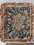 A very rare antique 16th century Flemish Silk & wool tapestry pillow cover ￼