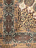 A pair of genuine Hand-knotted Persian Tabriz rugs