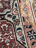 A pair of genuine Hand-knotted Persian Tabriz rugs