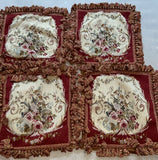 Beauvais musical red tapestry covers