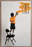 Plastic Jesus - Graffiti Is A Crime (Canvas)