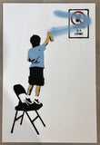 Plastic Jesus - ‘Graffiti Is A Crime & I Want To Be A Celebrity’ Original Canvases