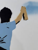 Plastic Jesus - ‘Graffiti Is A Crime & I Want To Be A Celebrity’ Original Canvases