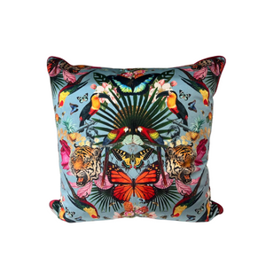 Paradise Lost "Epoque" - luxury velvet cushion 50cm