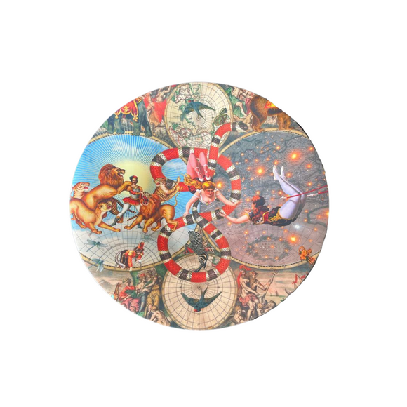 Le Cirque Du Monde Decorative Serving Bowl