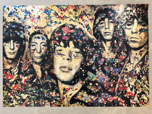 Mr. Brainwash - The Rolling Stones - Authentic Print Pop Art Poster