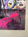 Mr. Brainwash - Charlie Chaplin (Love is the Answer) - Authentic Print Pop Art Poster