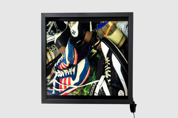 Light Box Installation Sneakers - Alê Jordão