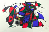 Joan Miro framed signed limited edition print, Lithographs.