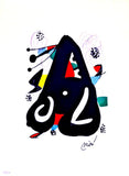 Joan Miro framed signed limited edition print, La Melodie Acide.