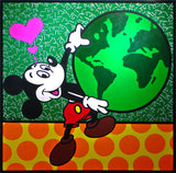 Bambi framed signed limited edition print, Mickeys World.